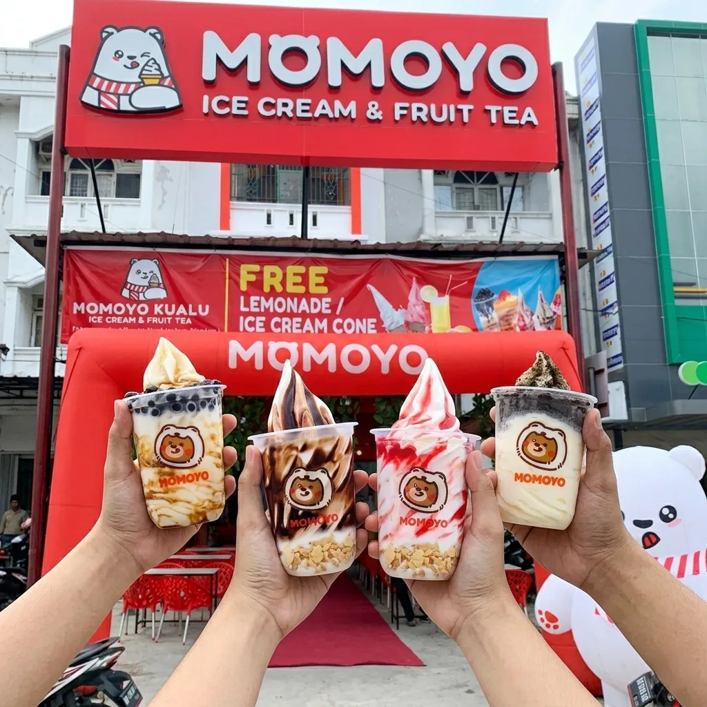 franchise kemitraan waralaba ice cream momoyo