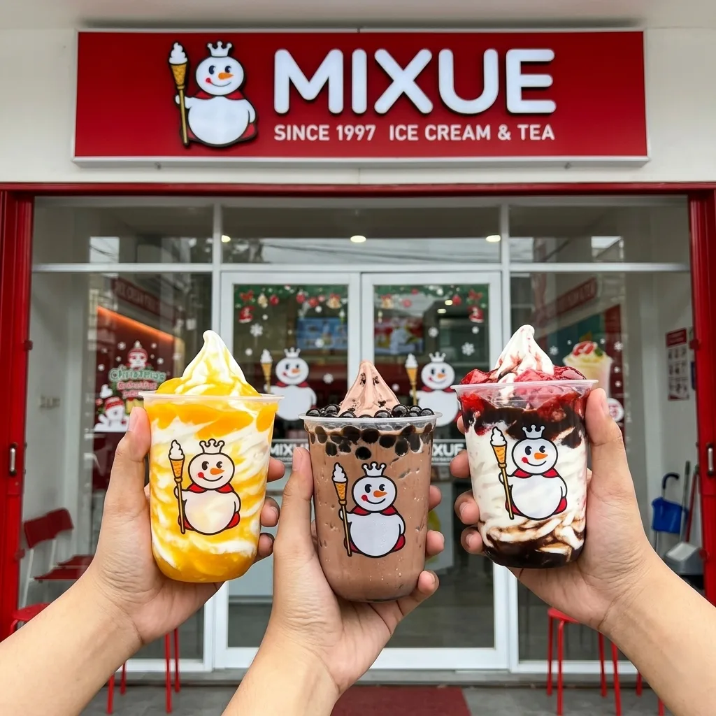 franchise kemitraan waralaba ice cream mixue