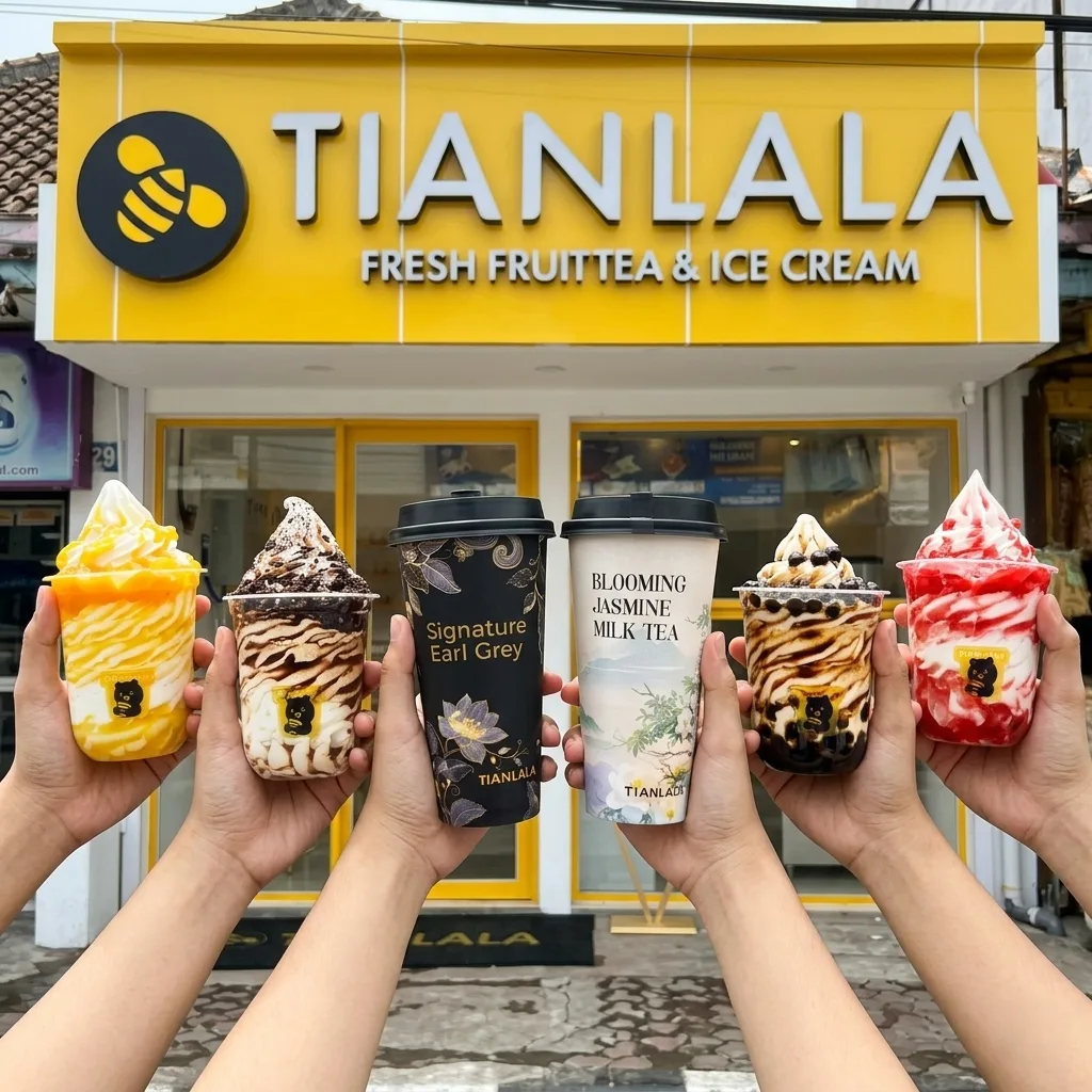franchise kemitraan waralaba ice cream tianlala