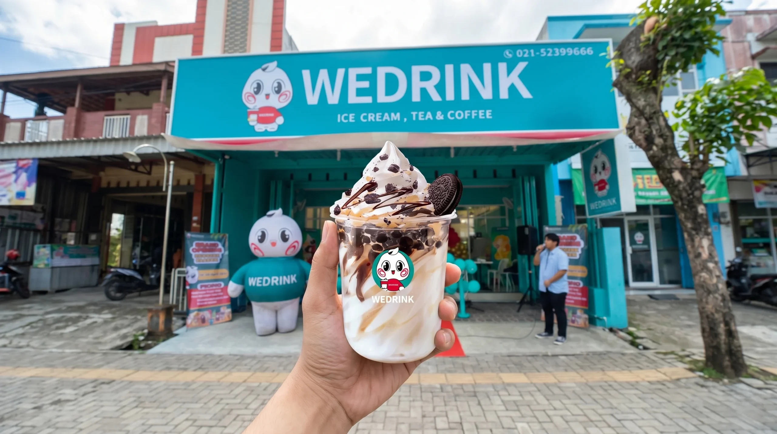franchise kemitraan waralaba ice cream wedrink