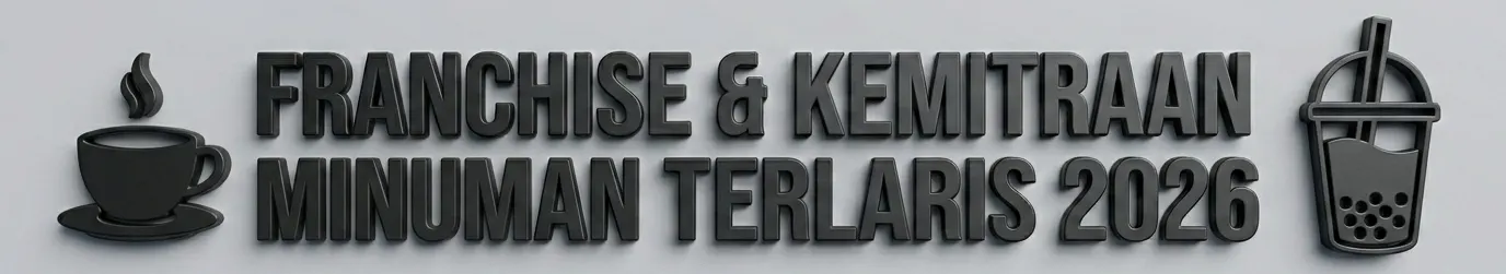 franchise kemitraan minuman coffee chop cafe ice cream kedai kopi boba milk tea