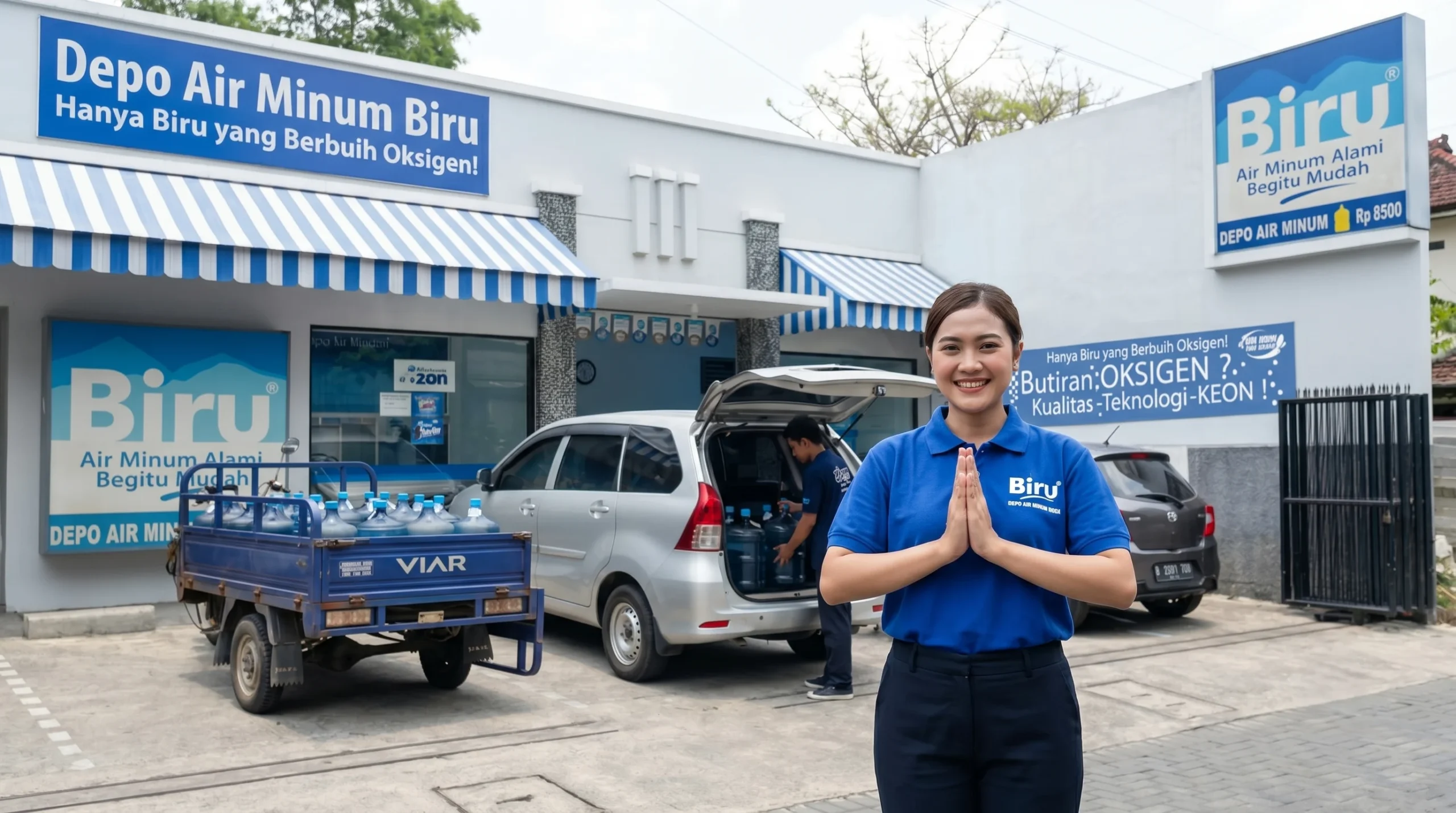 franchise kemitraan waralaba air minum isi ulang biru